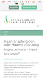 Mobile Screenshot of haartransplantationen.ch